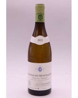 Ramonet Chassagne Montrachet 1er cru Boudriottes 2022 blanco