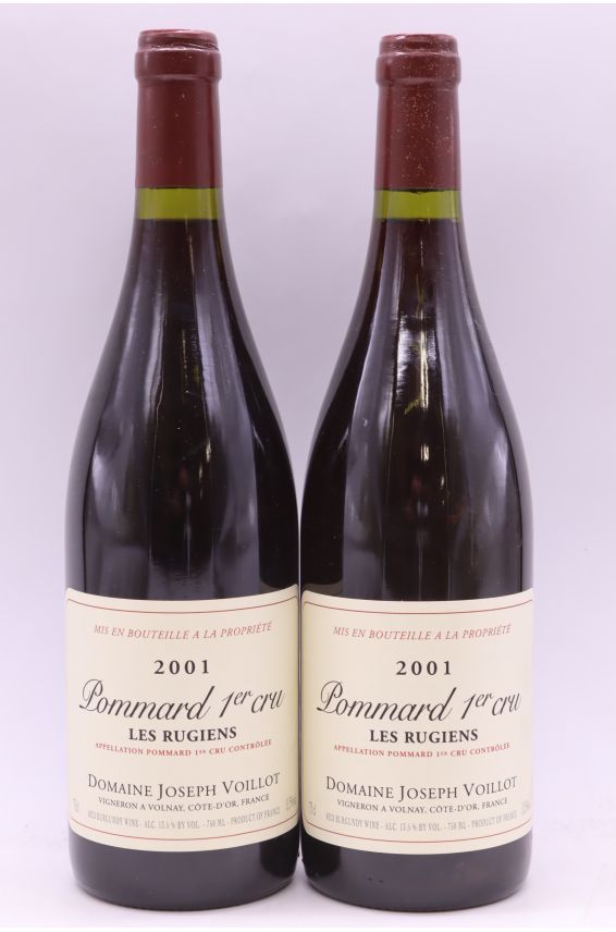 Joseph Voillot Pommard 1er cru Les Rugiens 2001