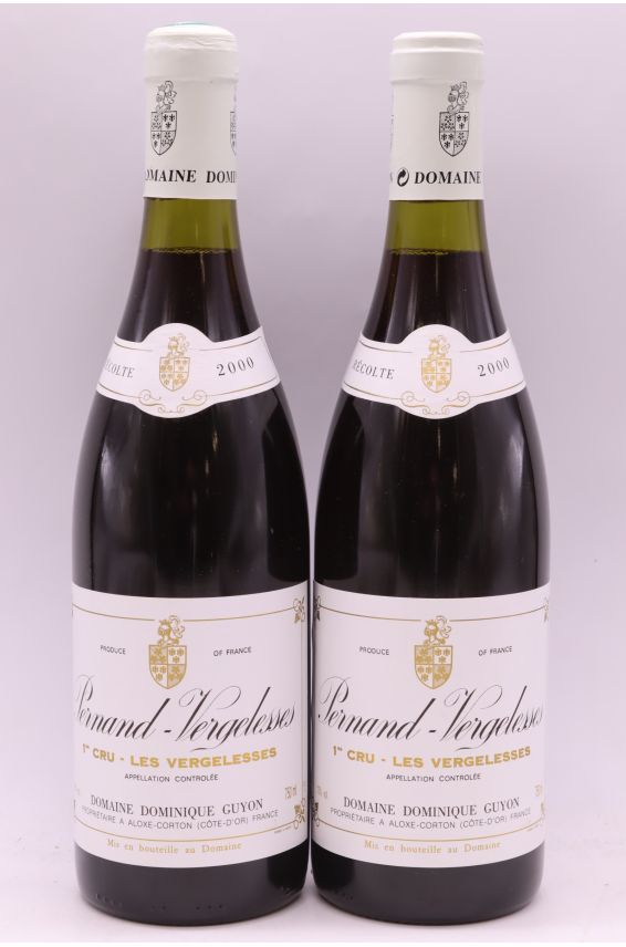 Dominique Guyon Pernand Vergelesses 1er cru Les Vergelesses 2000
