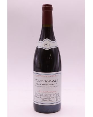 Bruno Clair Vosne Romanée Champs Perdrix 2001