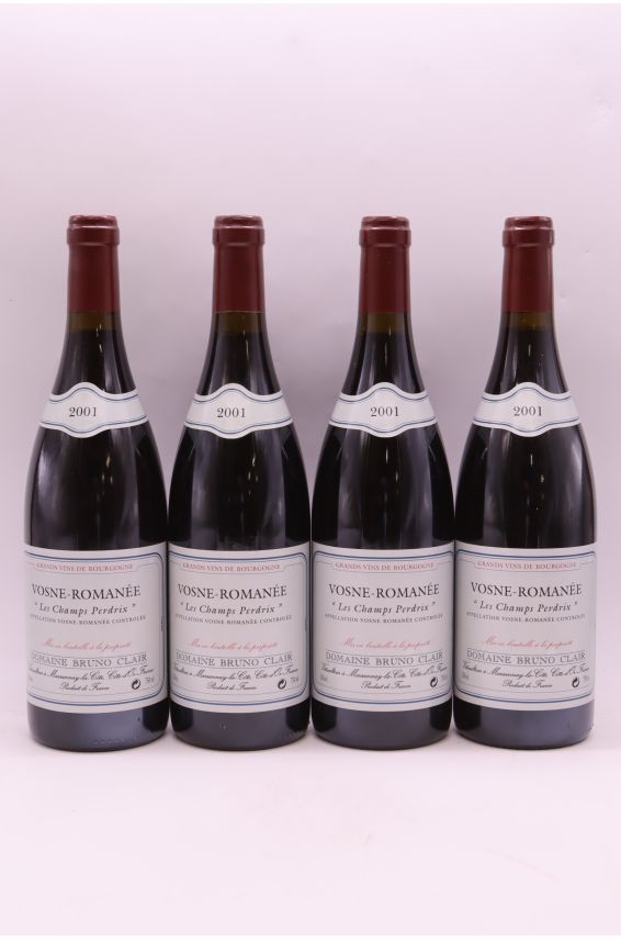 Bruno Clair Vosne Romanée Champs Perdrix 2001