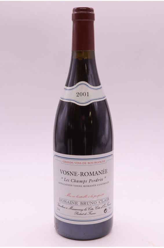 Bruno Clair Vosne Romanée Champs Perdrix 2001