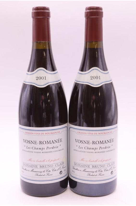 Bruno Clair Vosne Romanée Champs Perdrix 2001