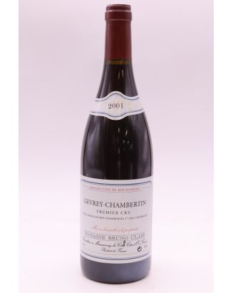 Bruno Clair Gevrey Chambertin 1er cru 2001