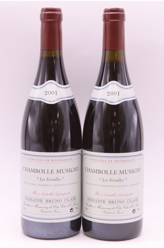 Bruno Clair Chambolle Musigny Les Véroilles 2001