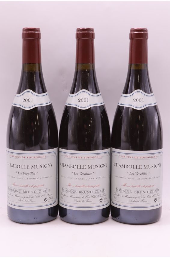 Bruno Clair Chambolle Musigny Les Véroilles 2001