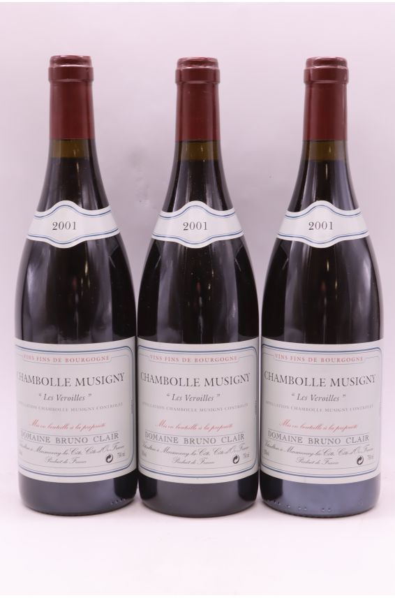 Bruno Clair Chambolle Musigny Les Véroilles 2001