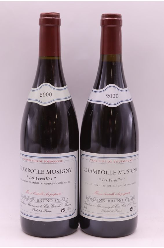 Bruno Clair Chambolle Musigny Les Véroilles 2000