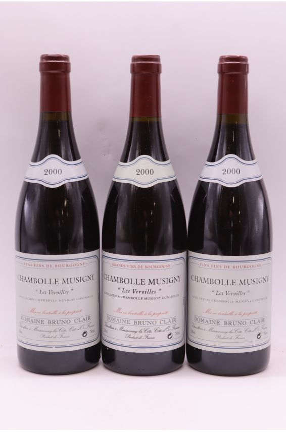 Bruno Clair Chambolle Musigny Les Véroilles 2000
