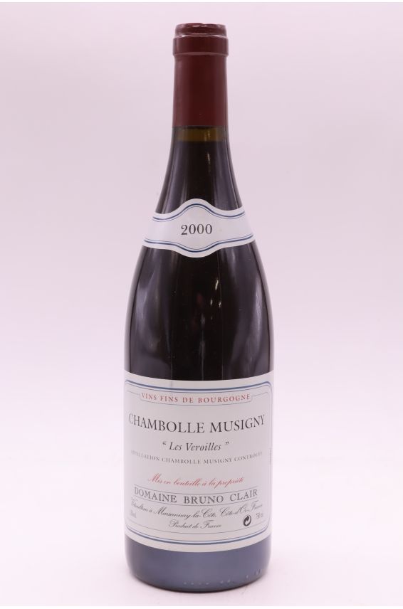 Bruno Clair Chambolle Musigny Les Véroilles 2000