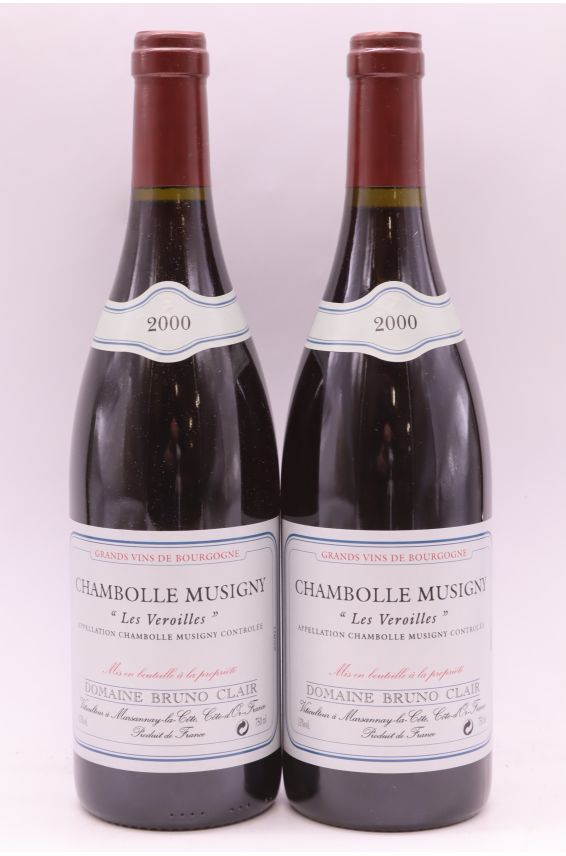 Bruno Clair Chambolle Musigny Les Véroilles 2000
