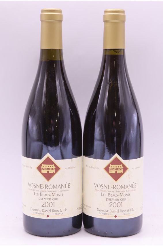 Daniel Rion Vosne Romanée 1er cru les Beaux Monts 2001