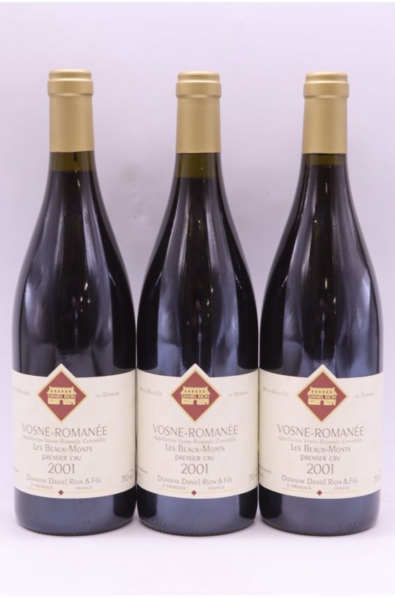 Daniel Rion Vosne Romanée 1er cru les Beaux Monts 2001