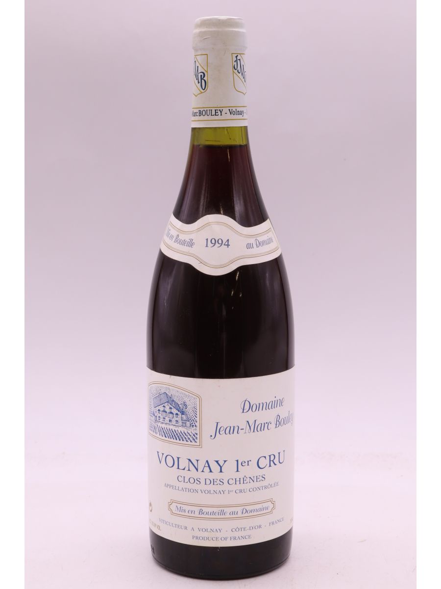 image du vin Jean Marc Bouley Volnay 1er Cru Clos des Chênes 1994