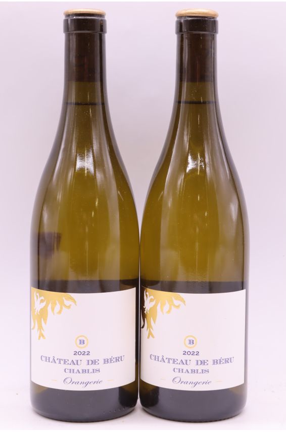 Château de Béru Chablis Orangerie 2022