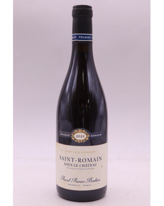 Pascal Prunier Bonheur Saint Romain Sous le Château 2021 rouge