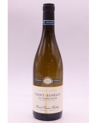 Pascal Prunier Bonheur Saint Romain La Combe Bazin 2021 blanco