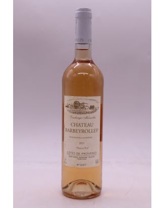 Barbeyrolles Côtes de Provence 2021 rosé