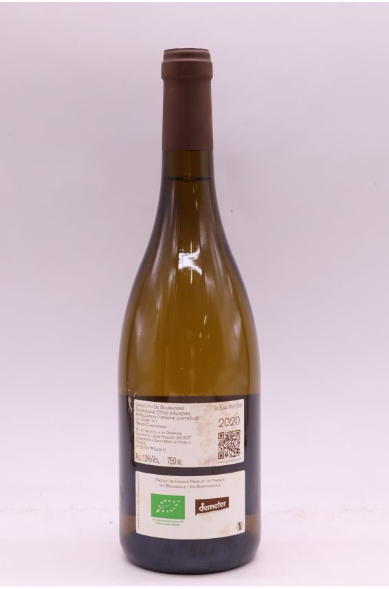 Goisot Bourgogne Côtes d'Auxerre Le Court Vit 2020