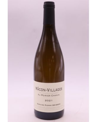 Pierre Boisson Mâcon Au Poirier Chanin 2021
