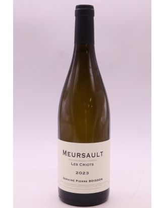 Pierre Boisson Meursault Les Criots 2023