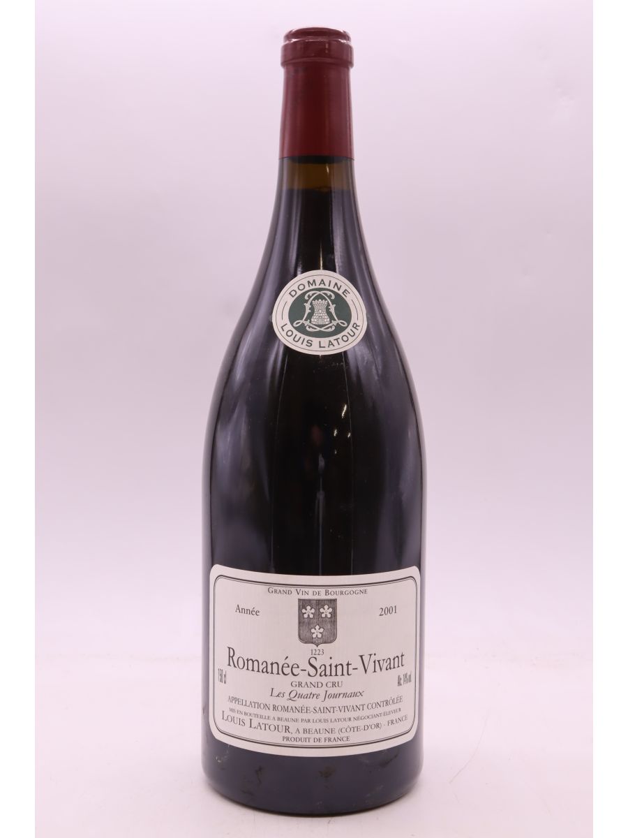 photo du vin Louis Latour Romanée Saint Vivant les Quatre Journaux 2001 Magnum