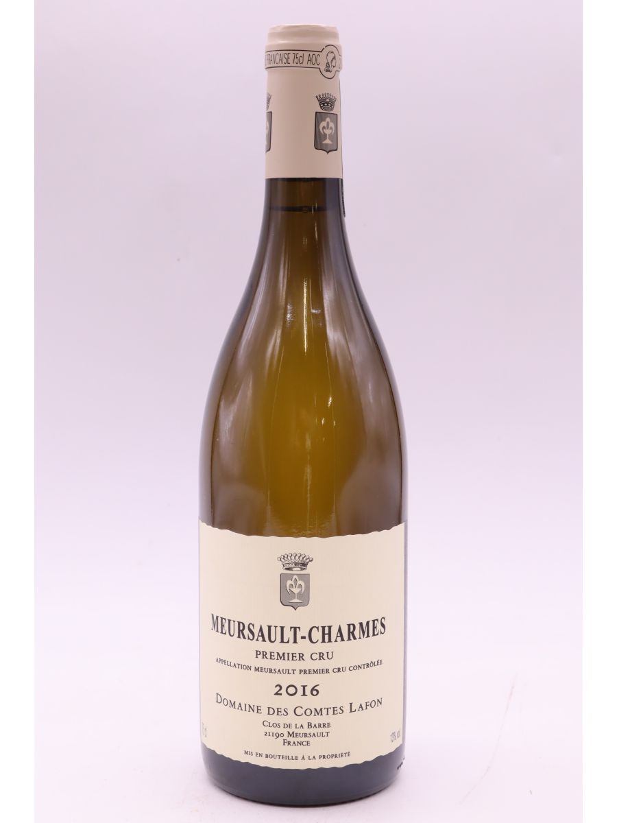 photo du vin Comtes Lafon Meursault 1er Cru Charmes 2016