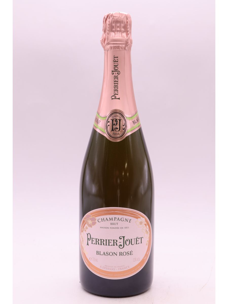 image du vin Perrier Jouet Blason Rosé Sortie Ancienne