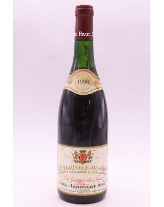 Jaboulet Châteauneuf des Papes La Grappe des Papes 1990 - PROMO -15% !