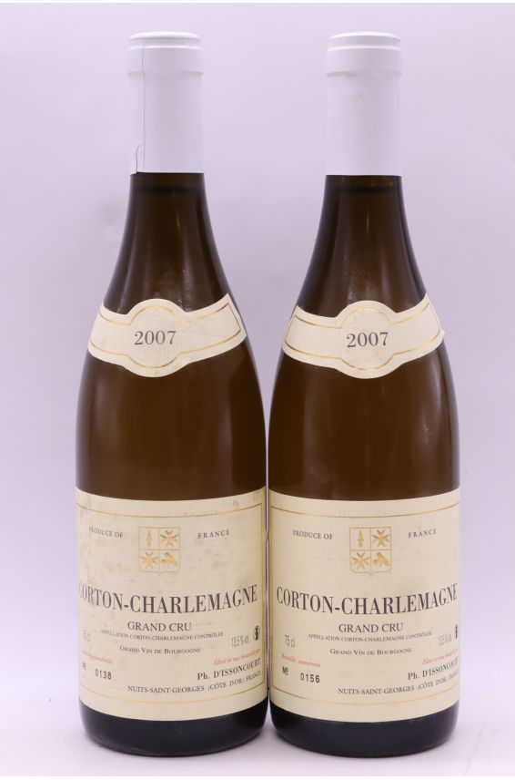 D'Issancourt Corton Charlemagne 2007