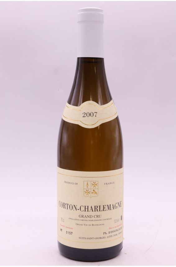 D'Issancourt Corton Charlemagne 2007