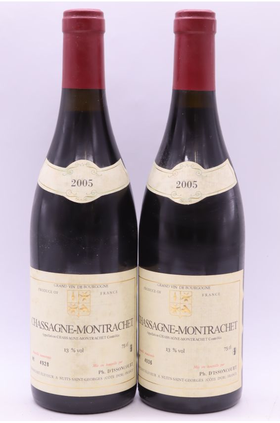D'Issancourt Chassagne Montrachet 2005 rouge