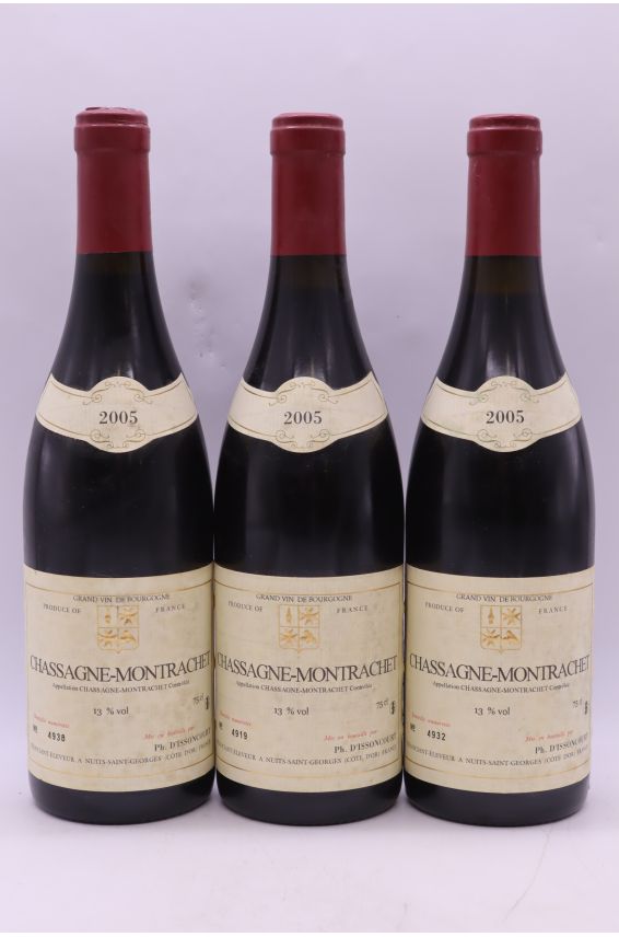 D'Issancourt Chassagne Montrachet 2005 rouge