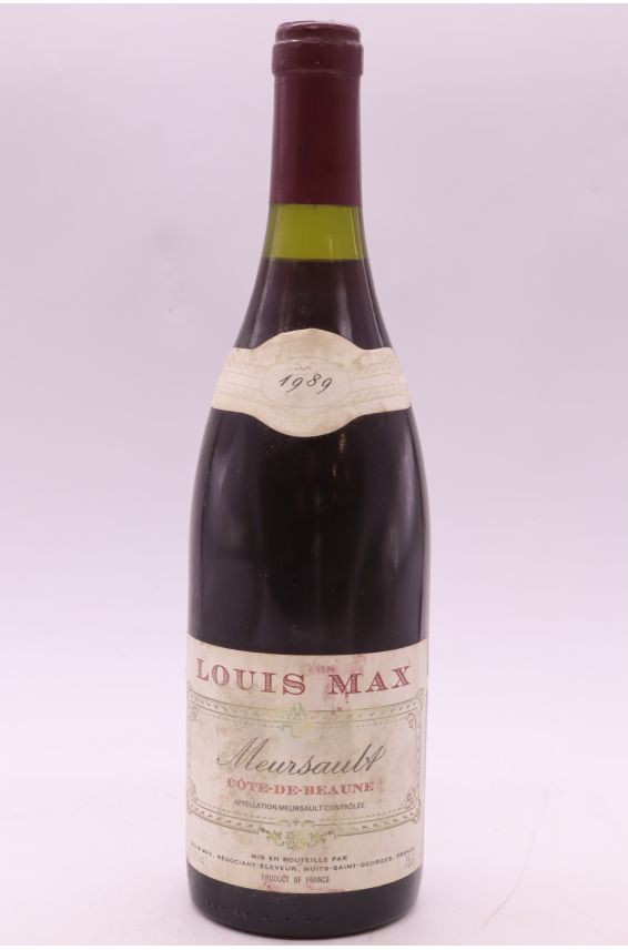 Louis Max Meursault 1989 red