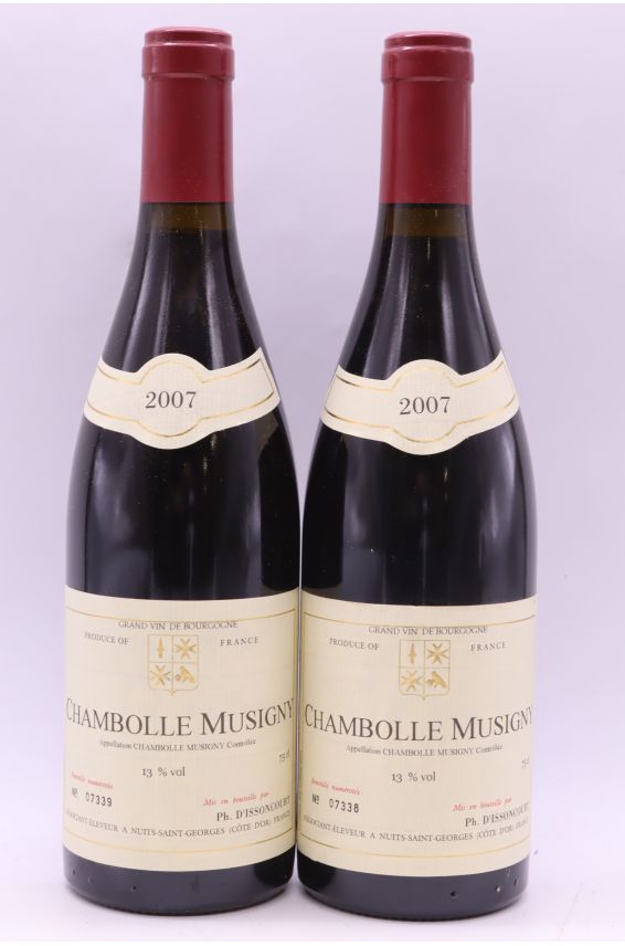D'Issancourt Chambolle Musigny 2007