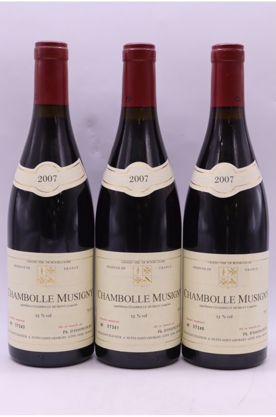 D'Issancourt Chambolle Musigny 2007