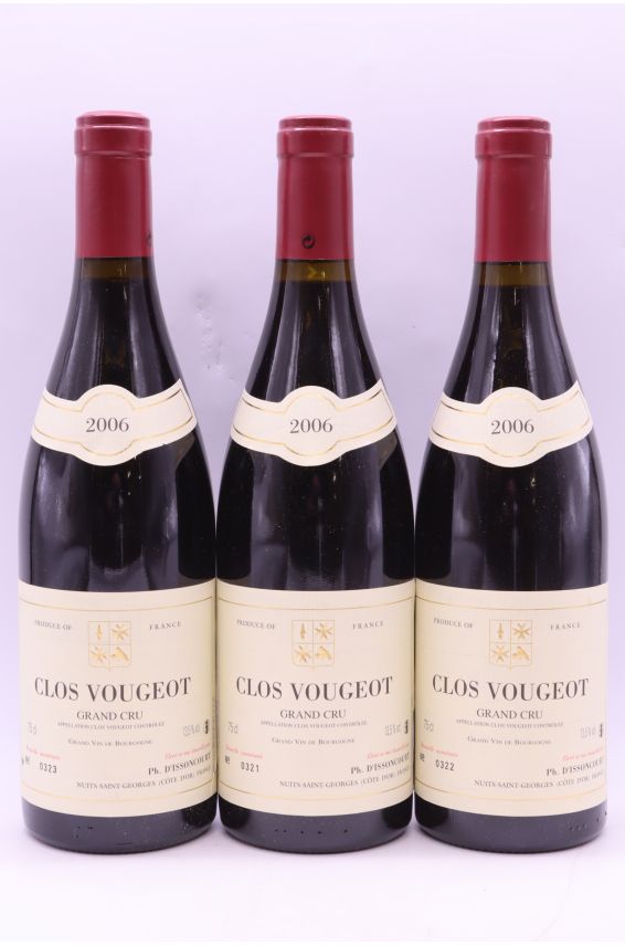 D'Issancourt Clos Vougeot 2006