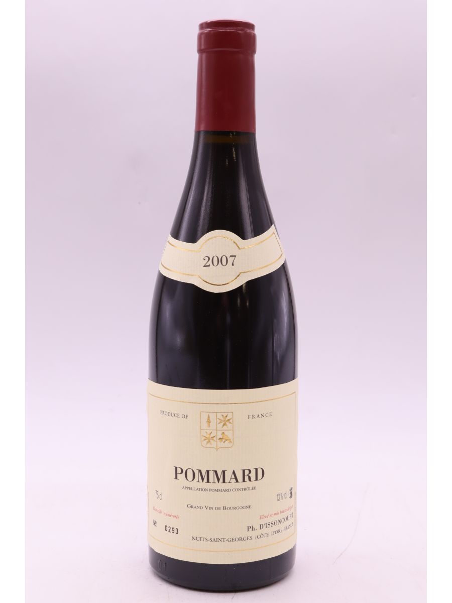 photos du vin d’Issoncourt Pommard 2007