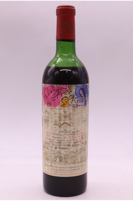 Mouton Rothschild 1970 - PROMO -25% !