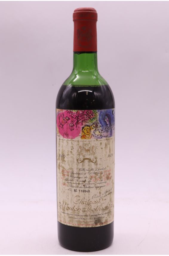 Mouton Rothschild 1970 - PROMO -25% !