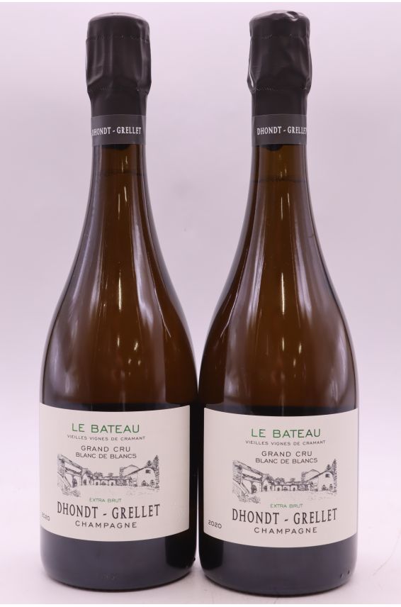Dhondt Grellet Grand cru Cramant Blanc de Blancs Le Bateau Extra Brut 2020