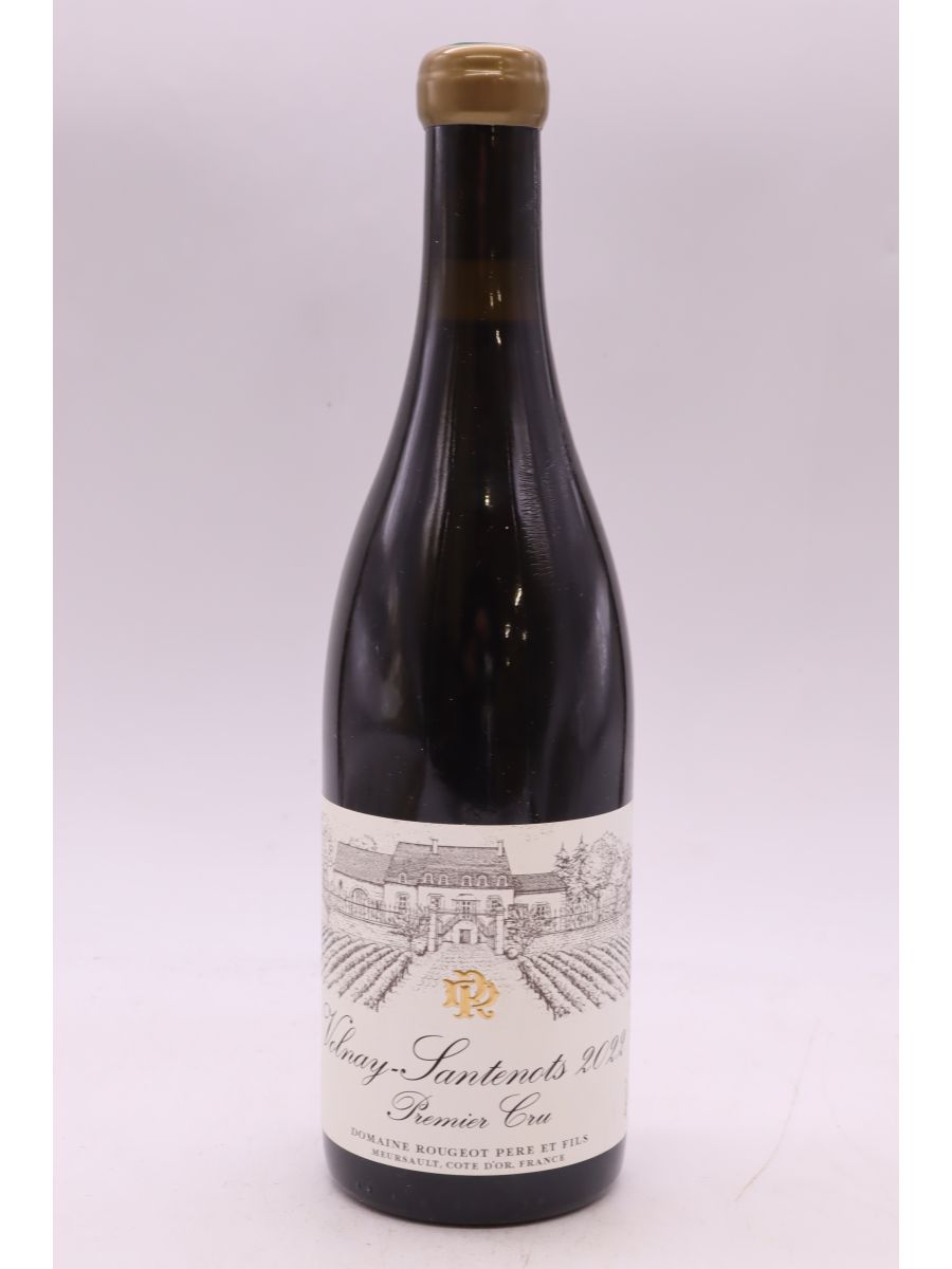 vue du vin Rougeot Volnay 1er Cru Santenots 2022