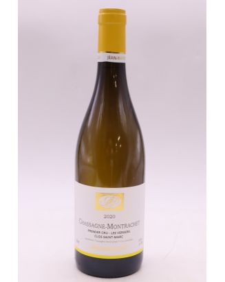 Jean Marc Pillot Chassagne Montrachet 1er cru Les Vergers Clos Saint Marc 2020