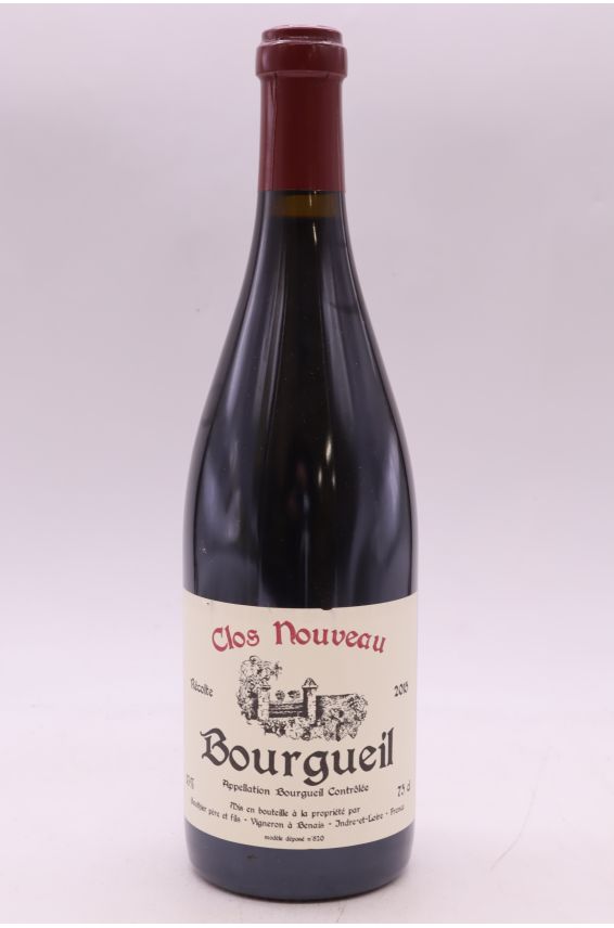 Bel Air Bourgueil Clos Nouveau 2015