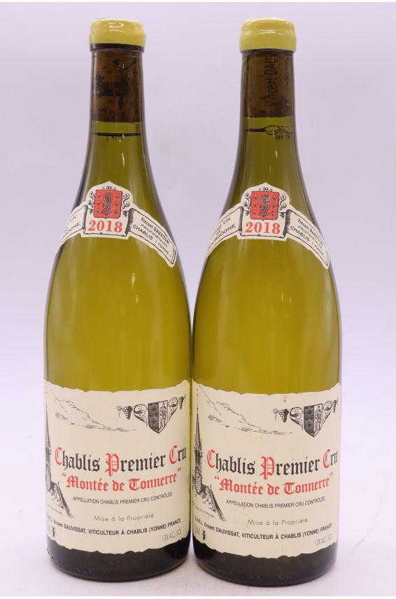 Vincent Dauvissat Chablis 1er cru Montée de Tonnerre 2018