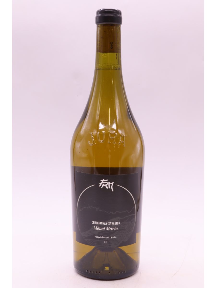 image du vin François Rousset Martin Côtes du Jura Chardonnay Savagnin Mémé Marie 2022