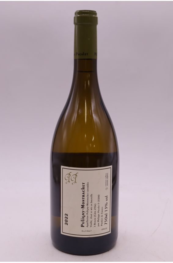 Philippe Pacalet Puligny Montrachet 2022