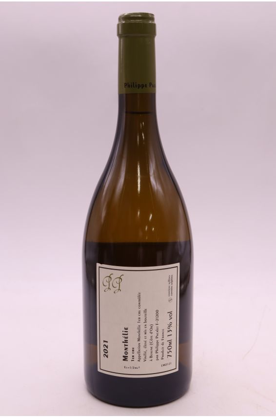 Philippe Pacalet Monthélie 1er cru 2021 blanco
