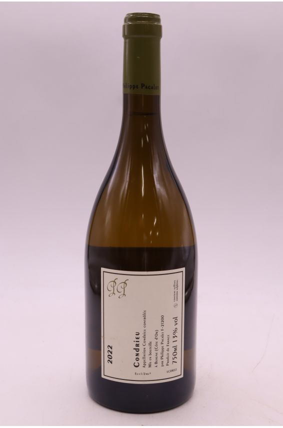 Philippe Pacalet Rhône Condrieu 2022