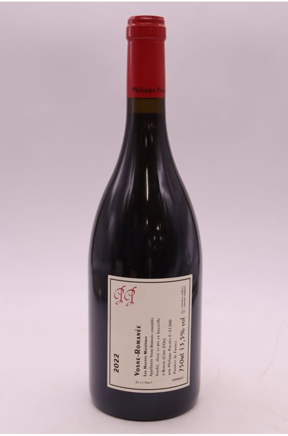 Philippe Pacalet Vosne Romanée 1er cru Les Hautes Maizières 2022